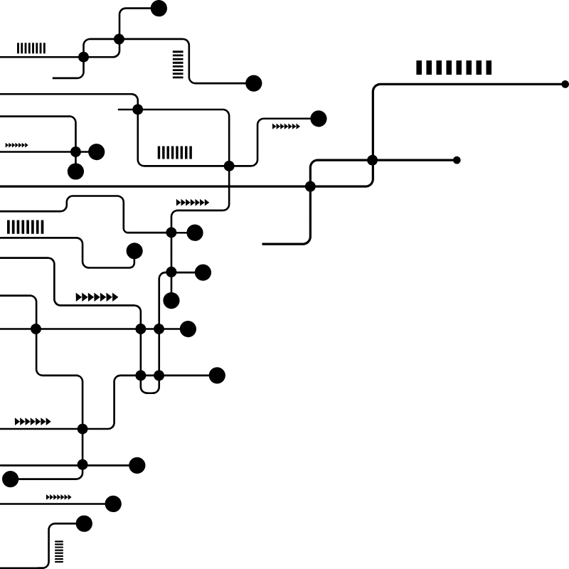 network infrastructure shape design element
