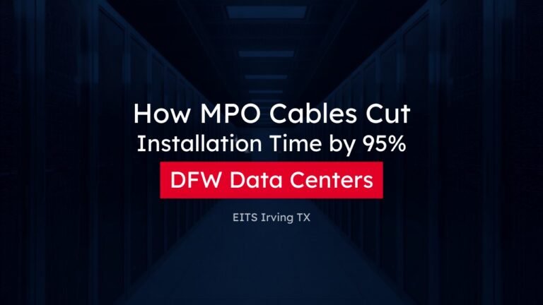 How MPO Trunk Cables Speed Up Data Center Installations in DFW