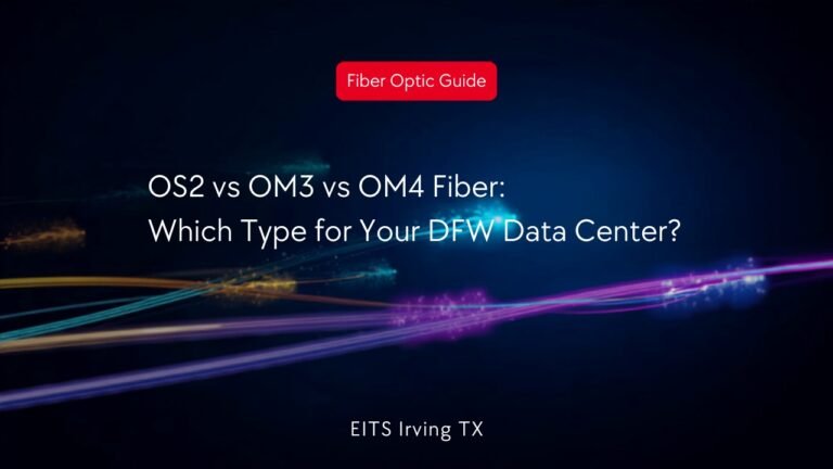 OS2 vs OM3 vs OM4 Fiber: Choosing the Right Type for Your DFW Data Center