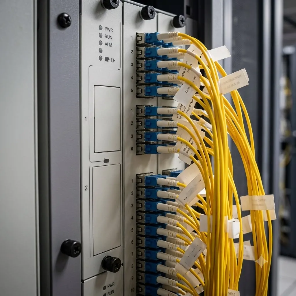 Fiber optic deployment services for backbone fiber installation in network infrastructure