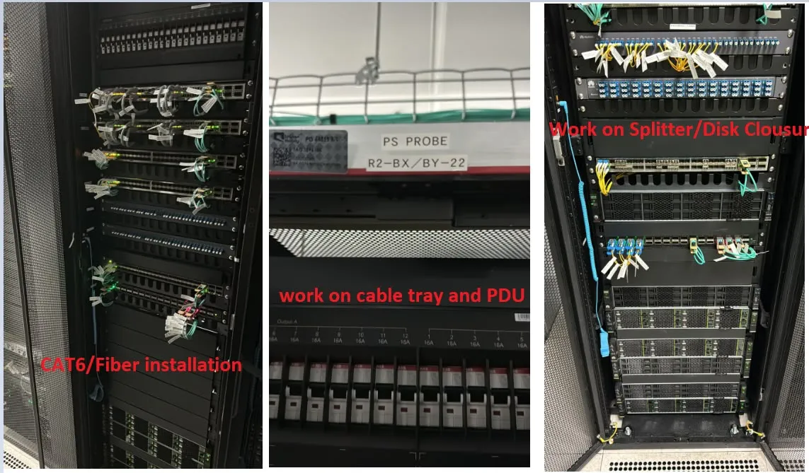 Data Center Installation Structured cabling and fiber optic installation for data centers