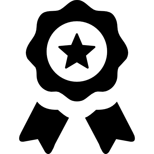 About Us best quality icon