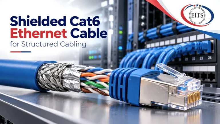 shielded cat6 ethernet cable for structured cabling